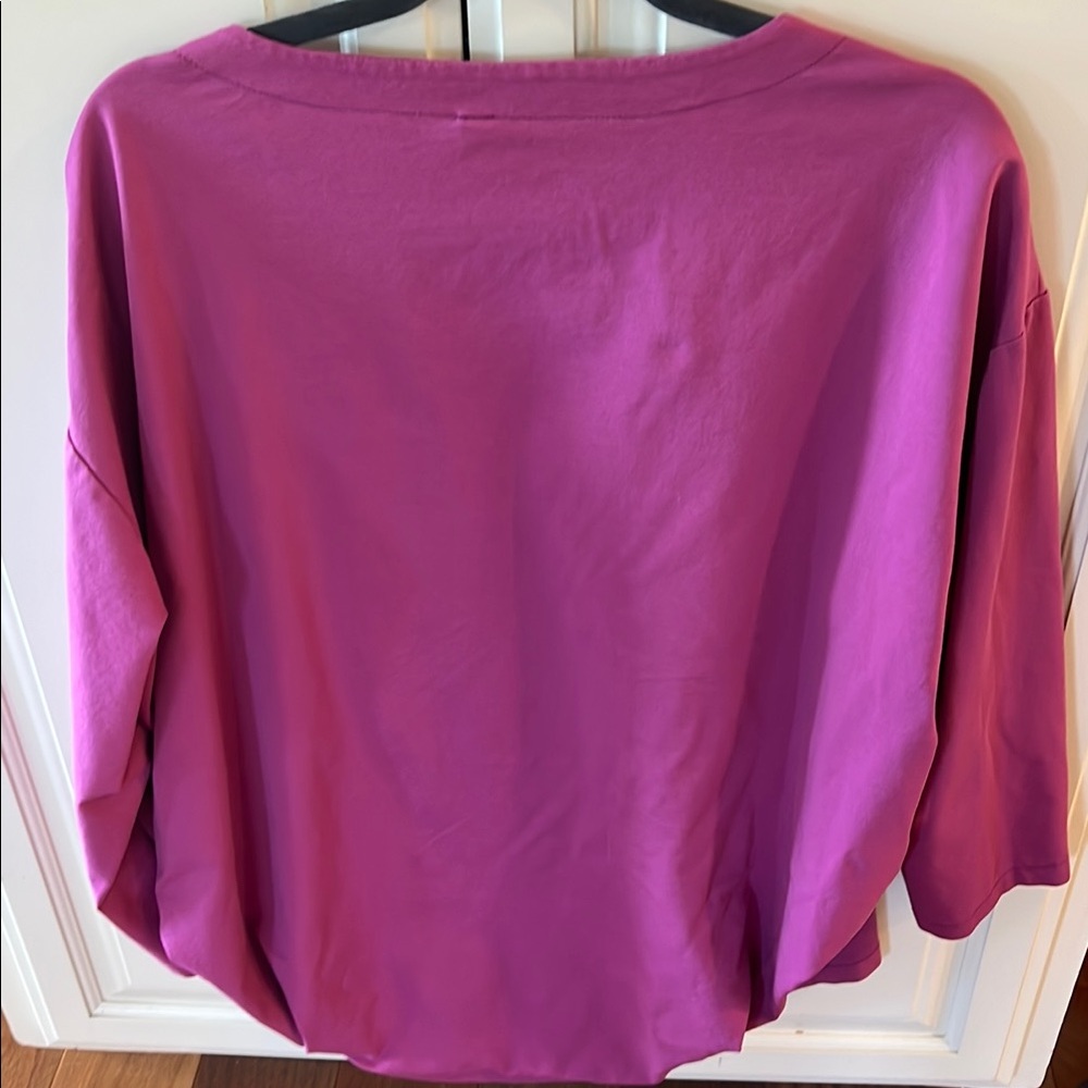 Wendy Trendy Oversized 3/4 Sleeve Tunic -  L/XL Made in Italy - Picture 4 of 4